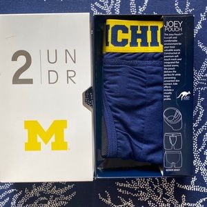 2 UNDR 6” Boxer Brief University of Michigan Swingshift Boxer Briefs Size Large